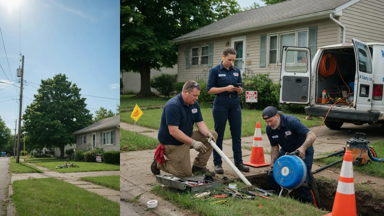 Sewer Line Repair in Farina, IL near me